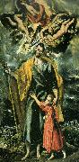 El Greco st.joseph and the child Spain oil painting artist